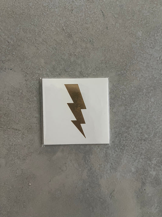 Lightening Bolt Temporary Tattoo (Individual)