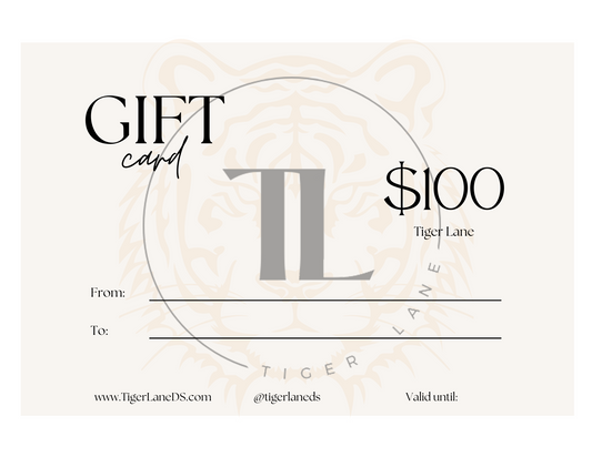 Tiger Lane Gift Card