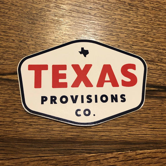 Texas Provisions Co. Vinyl Sticker